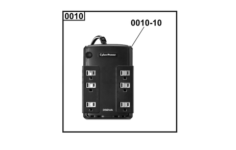 Uninterruptible Power Supply - (Ups) Diagram and Parts List for 6581-00  Briggs and Stratton Generator